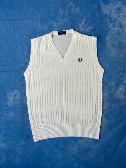 Sweterek Kamizelka Fred Perry Made in England 00s M