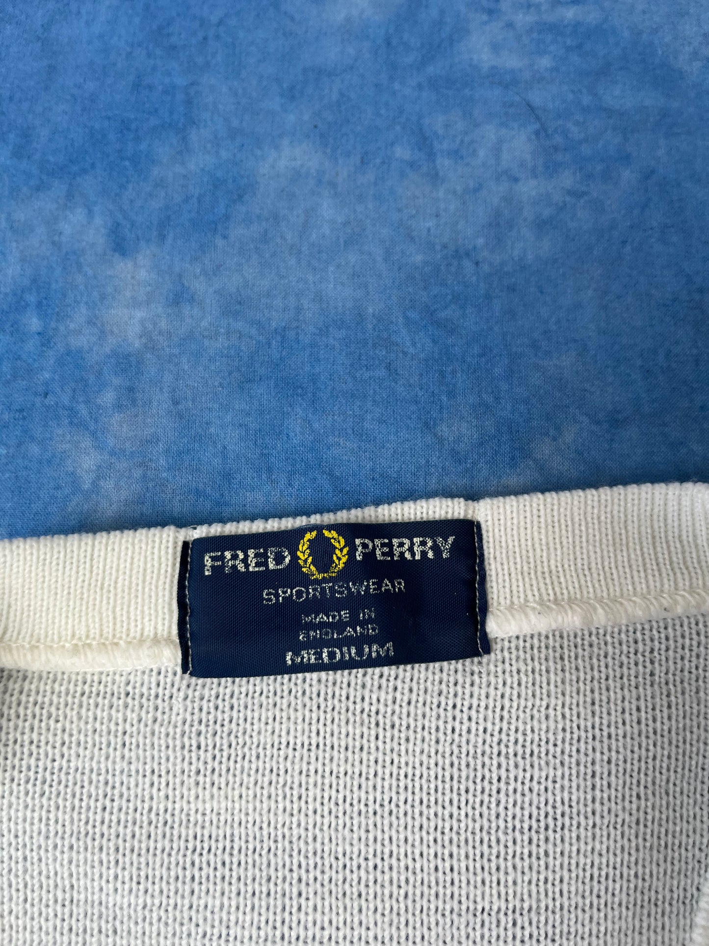 Sweterek Kamizelka Fred Perry Made in England 00s M