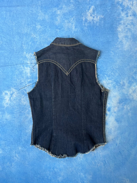 Damska Custom Jeansowa Koszula Levi's Type 1 Jeans 00s S