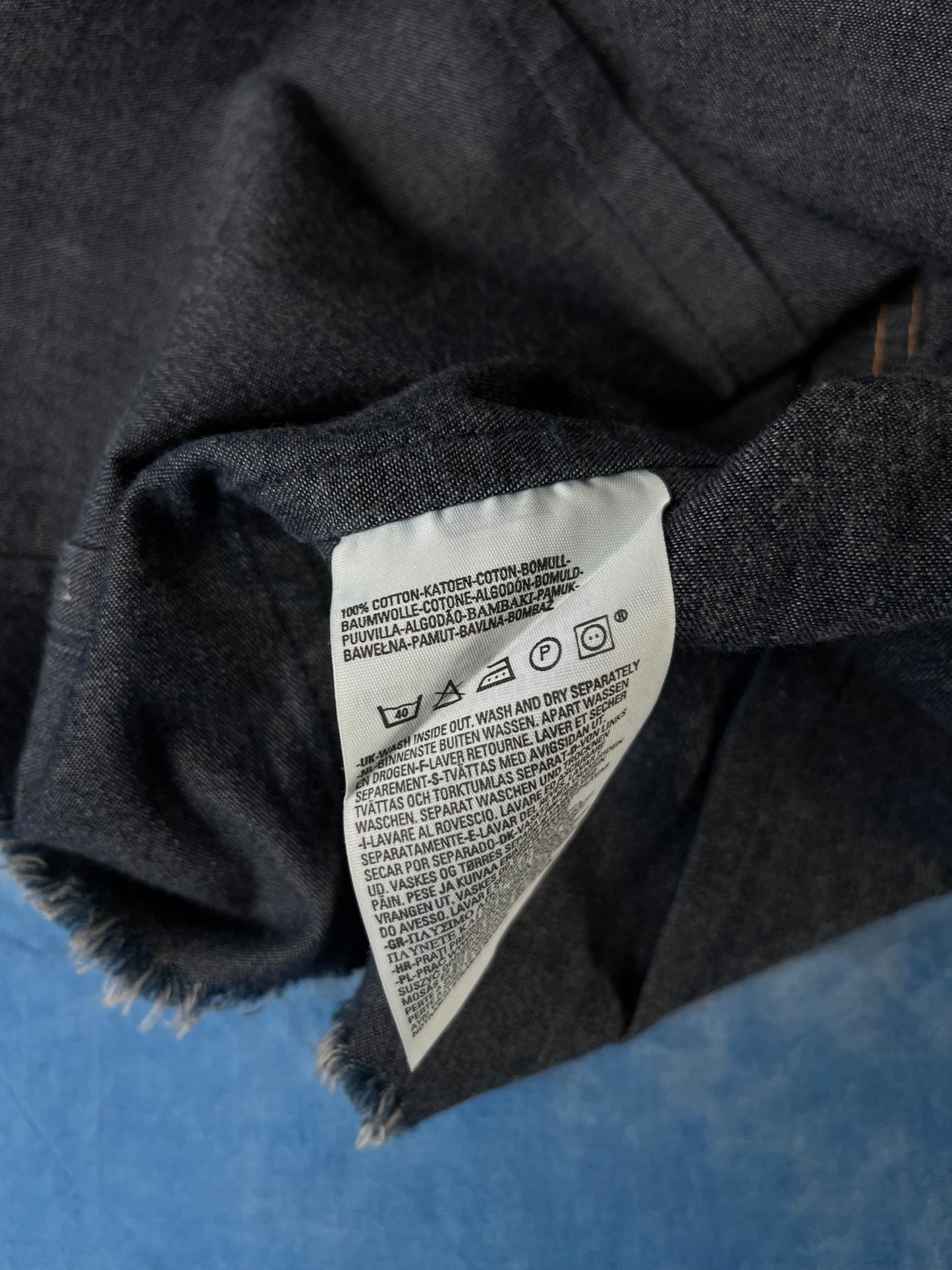 Damska Custom Jeansowa Koszula Levi's Type 1 Jeans 00s S