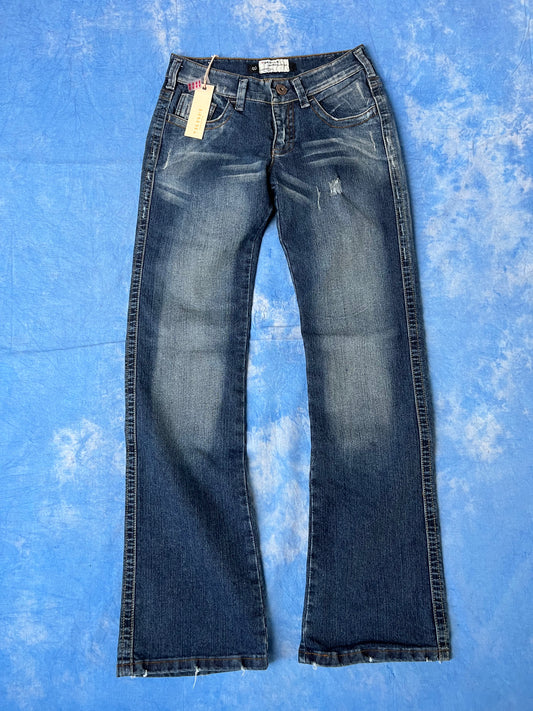 Damskie Spodnie Bootcut Yllish 00s S/M