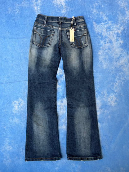 Damskie Spodnie Bootcut Yllish 00s S/M
