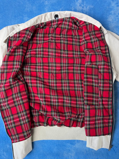 Kurtka Harringtonka Kremowa Made in England 90s M/L