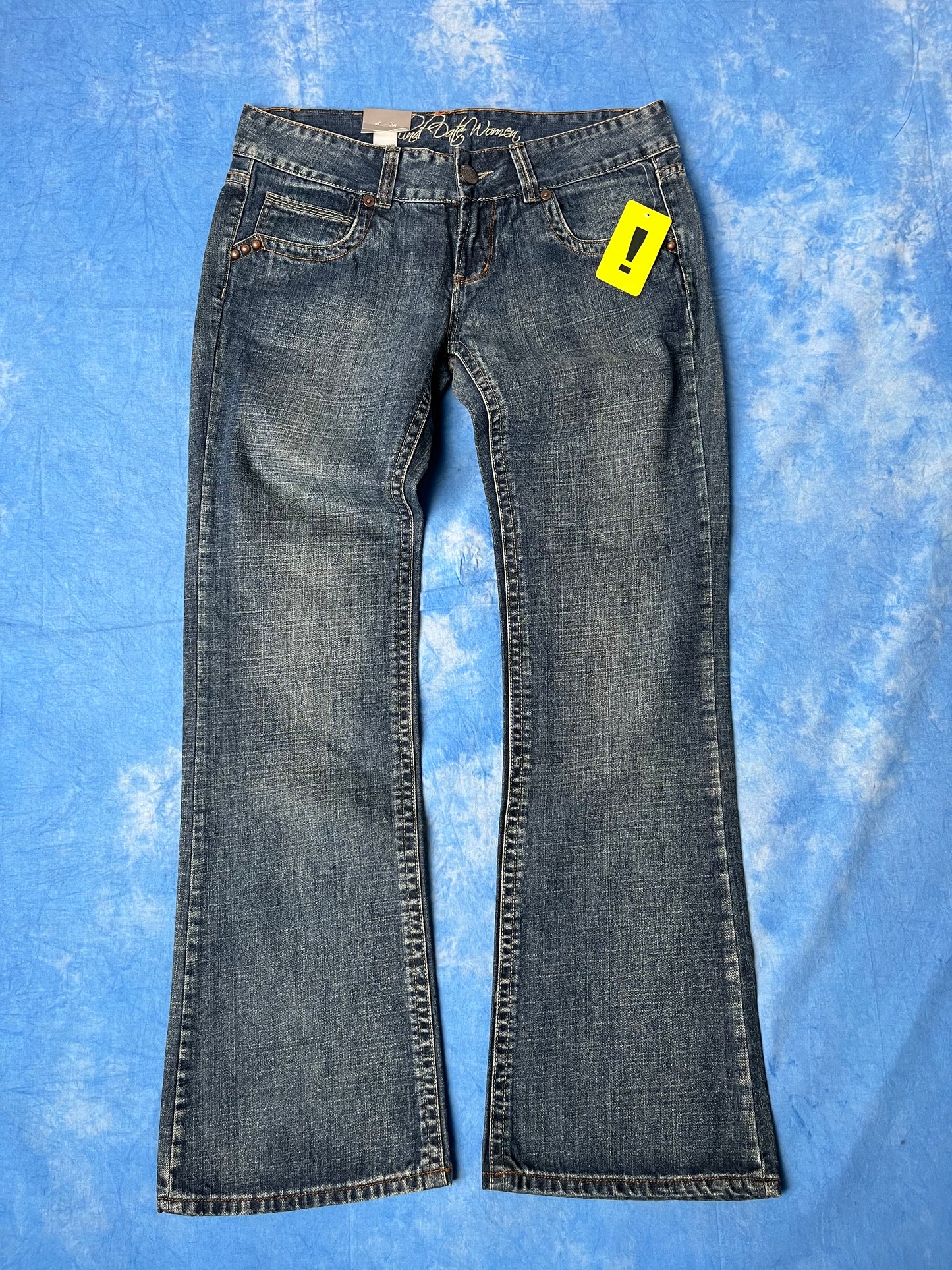 Damskie Spodnie Dzwony Blind Date 00s L