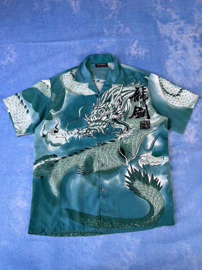 Koszula Chinese Dragon 2000s L/XL