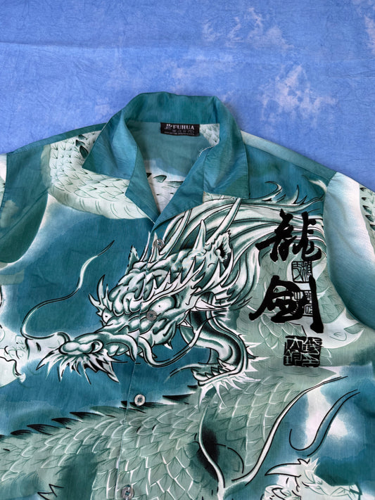 Koszula Chinese Dragon 2000s L/XL