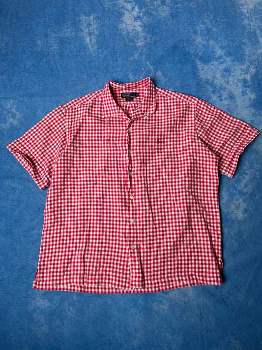 Koszula Lniana Polo Ralph Lauren 90s XL/XXL