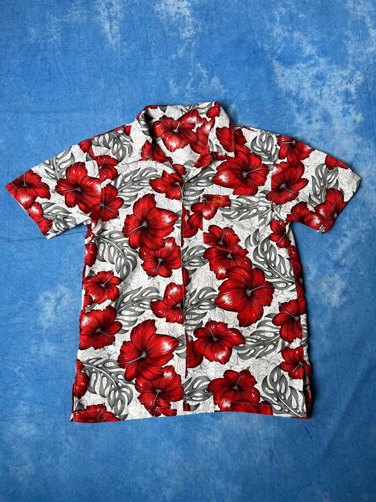 Koszula Cuba Hawajska w Kwiaty 00s S
