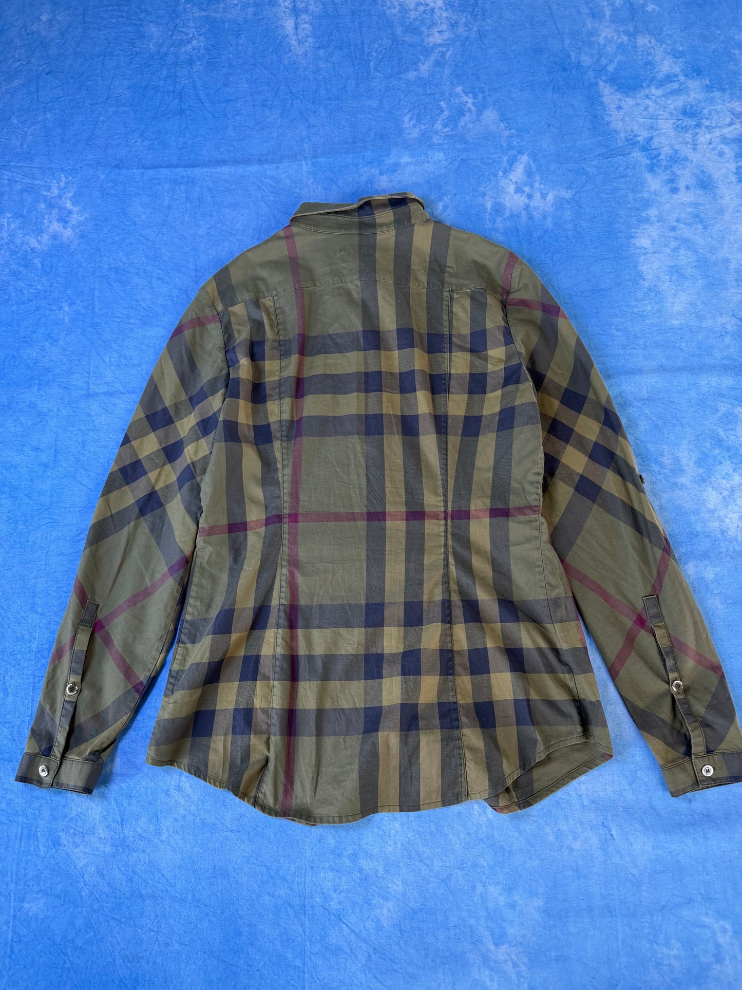 Damska Koszula w Kratę Burberry Brit 2000s M/L