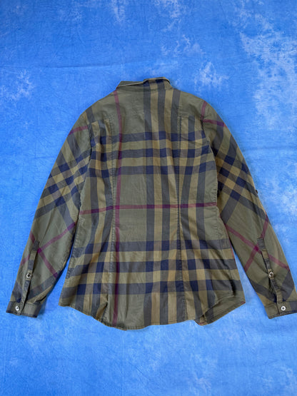Damska Koszula w Kratę Burberry Brit 2000s M/L