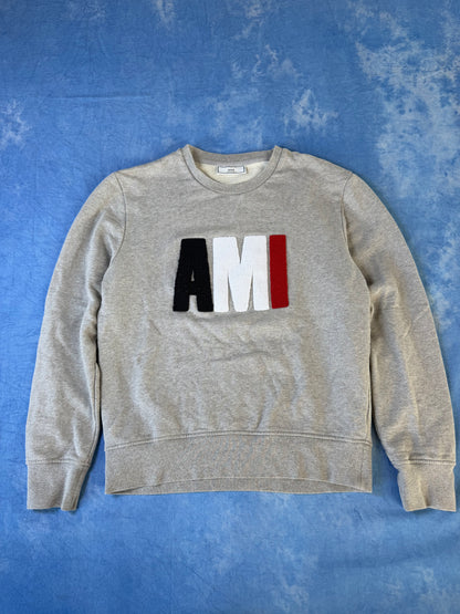 Bluza AMI Paris Tricolour Logo L/XL