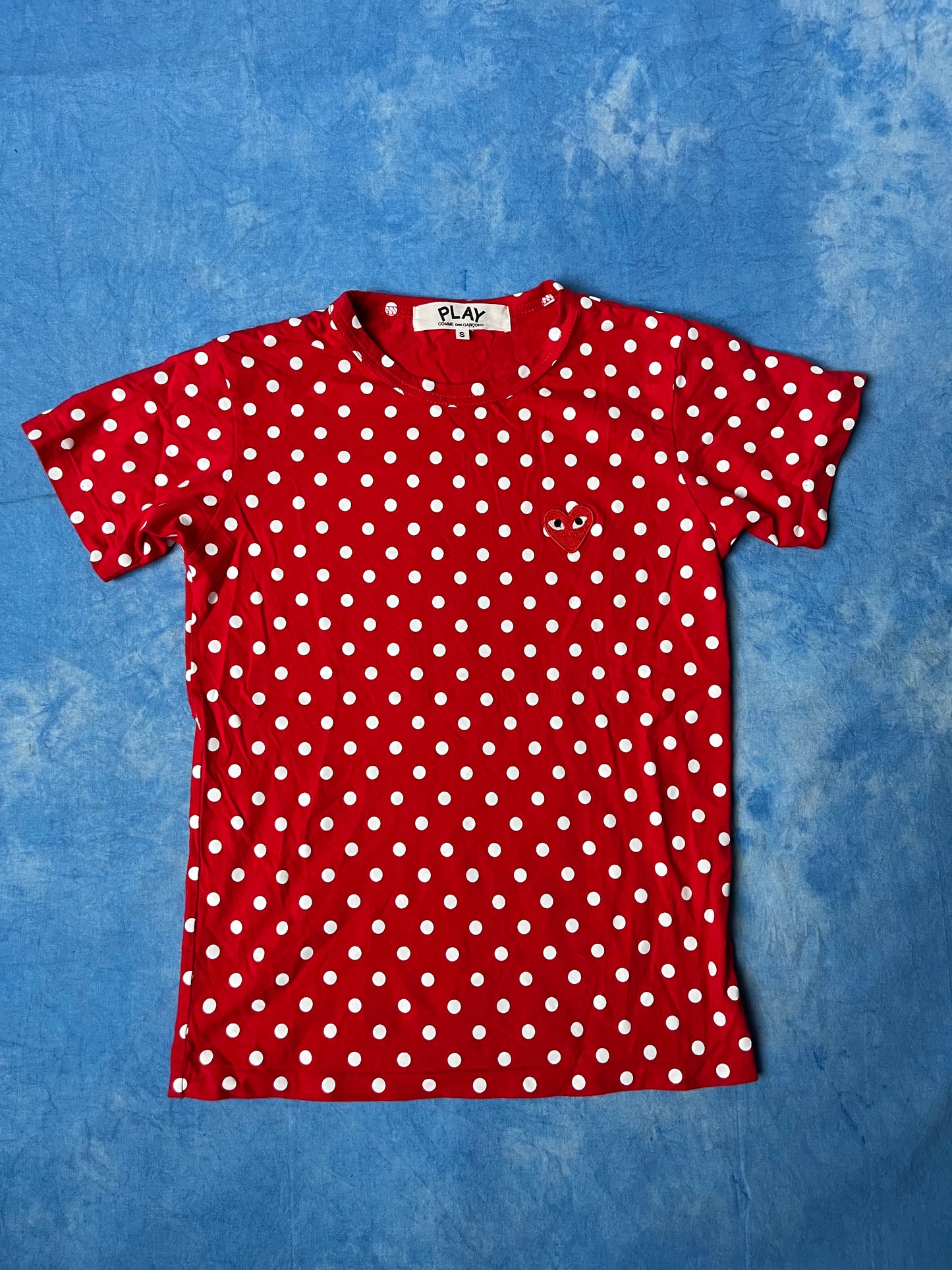 Damska Koszulka w Groszki Comme des Garçons Play XS/S