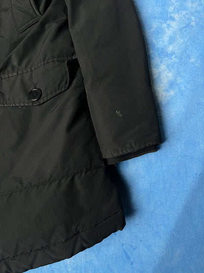 Damska Kurtka Puchowa Woolrich z Futrem z Szopa 00s M
