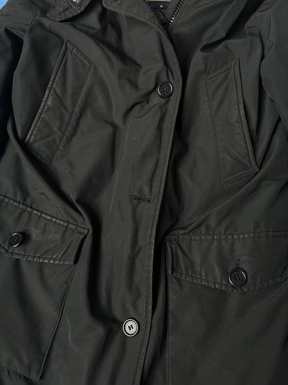 Damska Kurtka Puchowa Woolrich z Futrem z Szopa 00s M