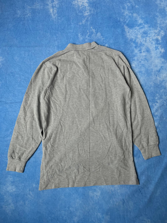 Szary Longsleeve Polo Ralph Lauren 90s M