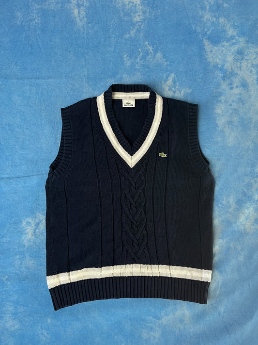 Sweterek Kamizelka Lacoste 00s L