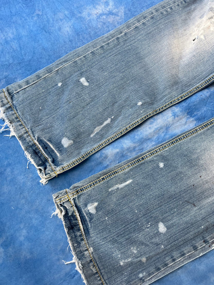 Jeansy Bootcut Mr. Bright Distressed 00s M