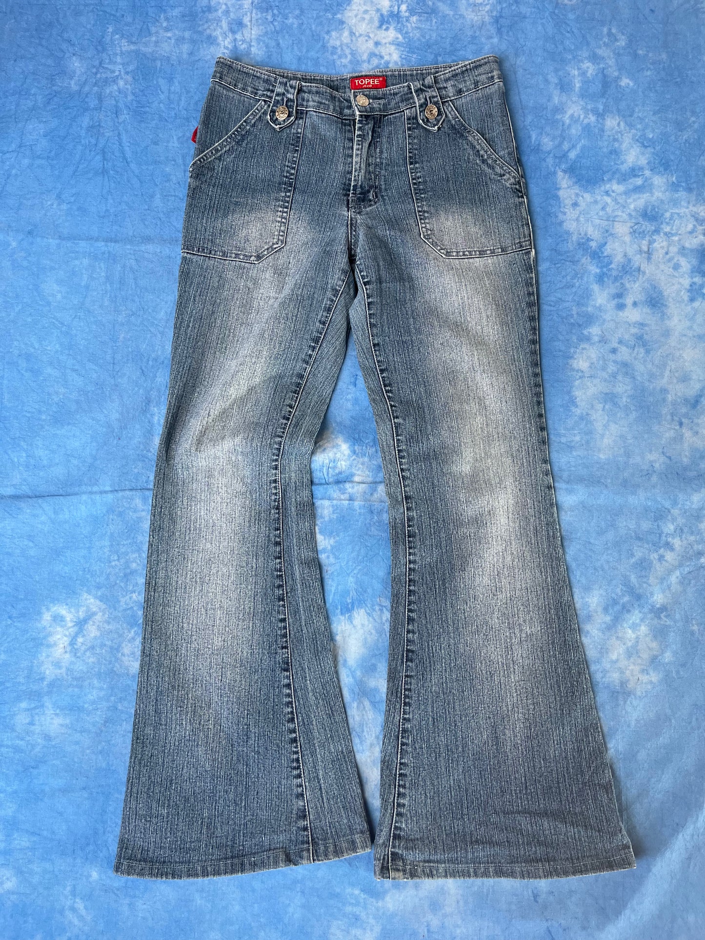 Damskie Dzwony Jeansowe Topee 00s XS/S