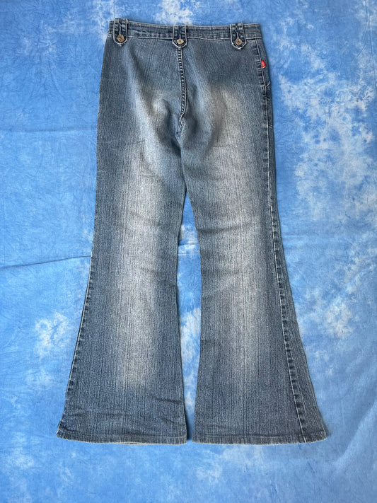Damskie Dzwony Jeansowe Topee 00s XS/S