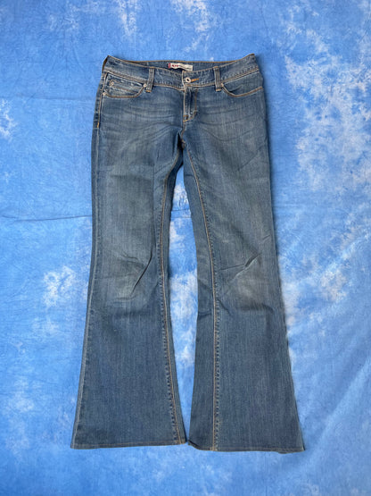 Damskie Dzwony Jeansowe Levi's 479 Bootcut 00s S/M