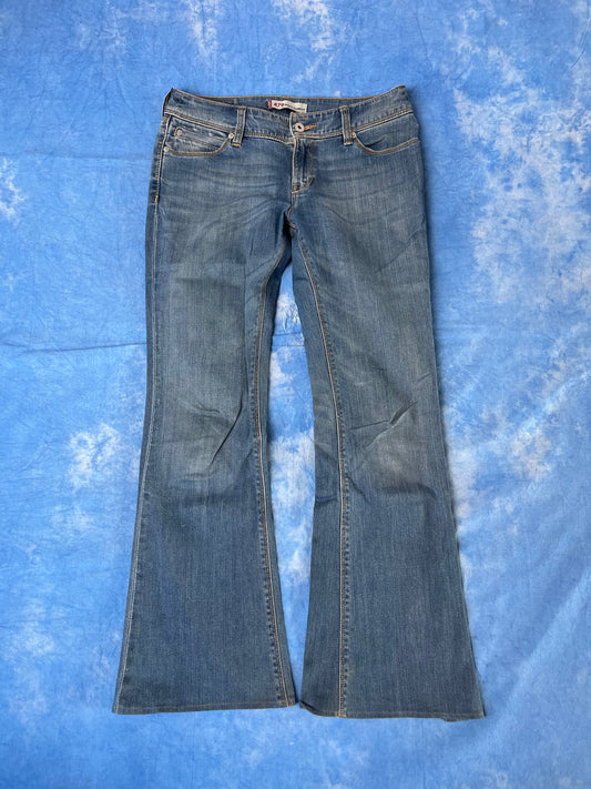Damskie Dzwony Jeansowe Levi's 479 Bootcut 00s S/M