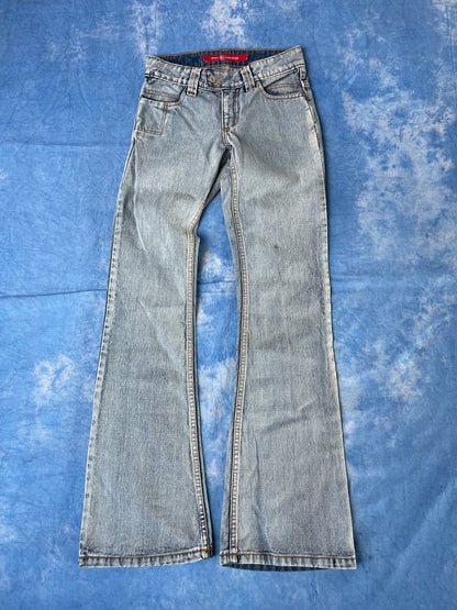 Damskie Dzwony Jeansowe Phink Industries Kornelia JL 00s XS
