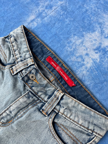 Damskie Dzwony Jeansowe Phink Industries Kornelia JL 00s XS