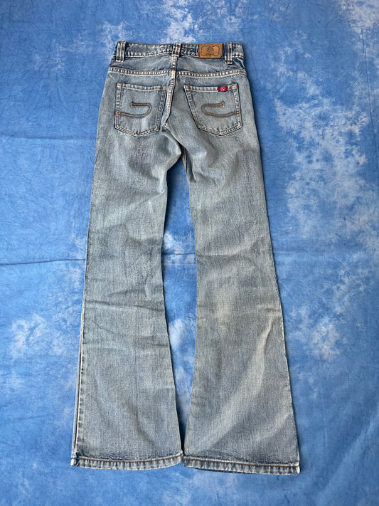 Damskie Dzwony Jeansowe Phink Industries Kornelia JL 00s XS