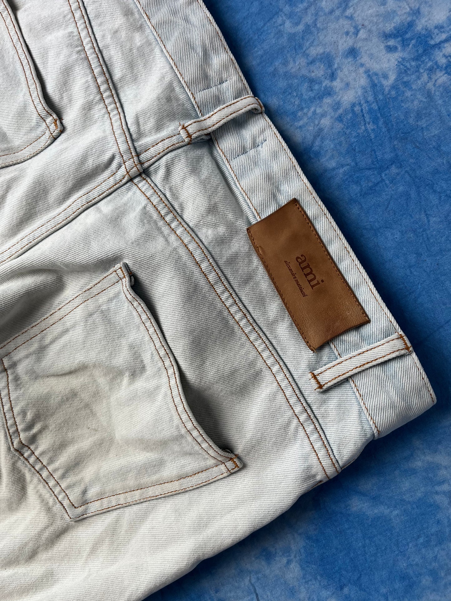 Jeansy AMI Paris 459 Light Blue M