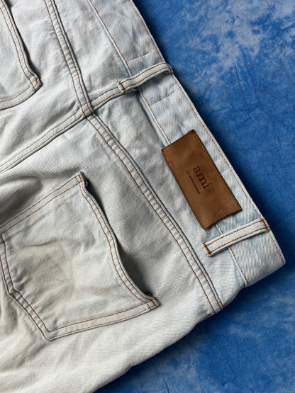 Jeansy AMI Paris 459 Light Blue M