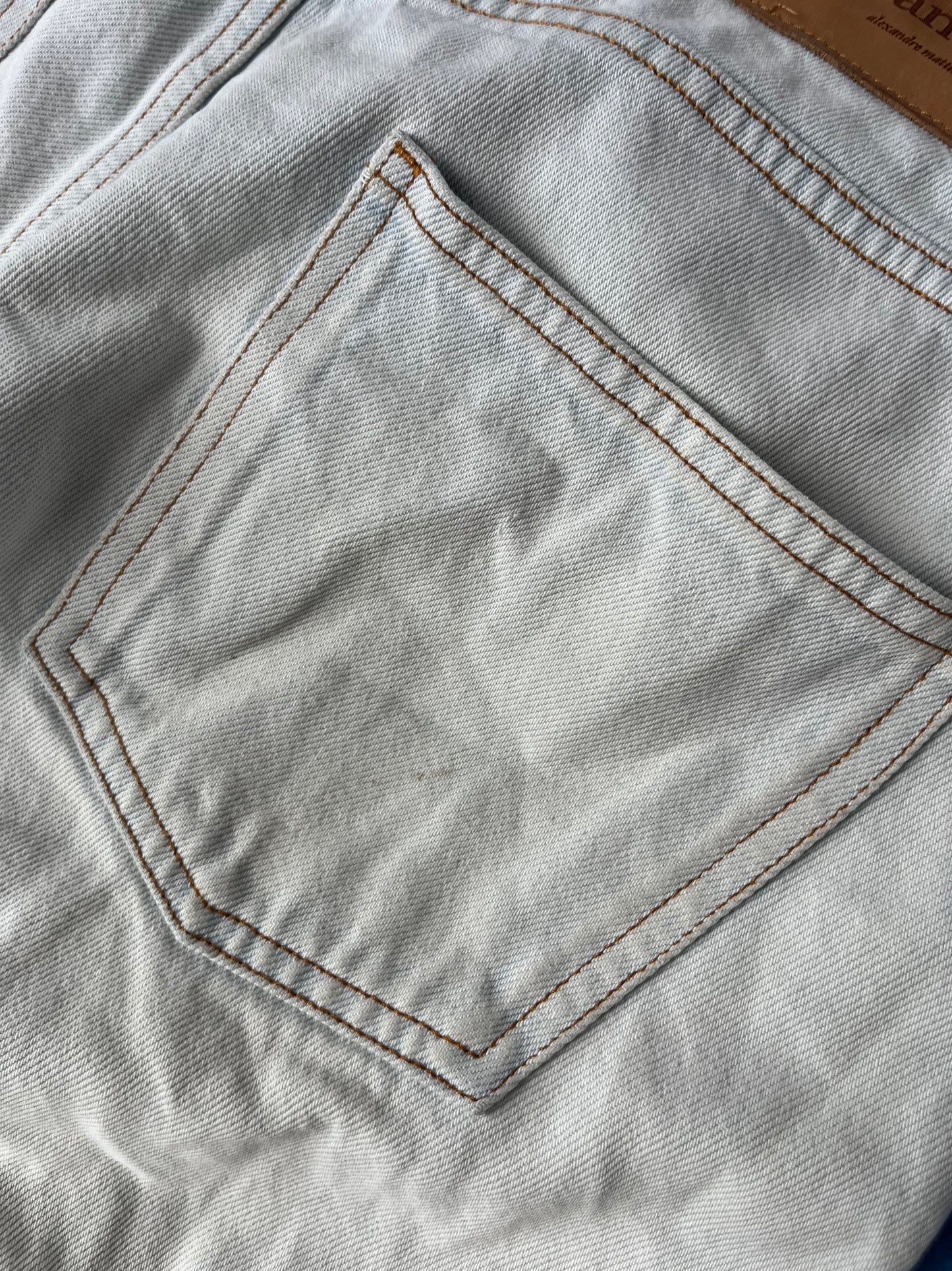 Jeansy AMI Paris 459 Light Blue M