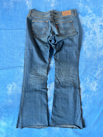 Damskie Dzwony Jeansowe Levi's 479 Bootcut 00s S/M