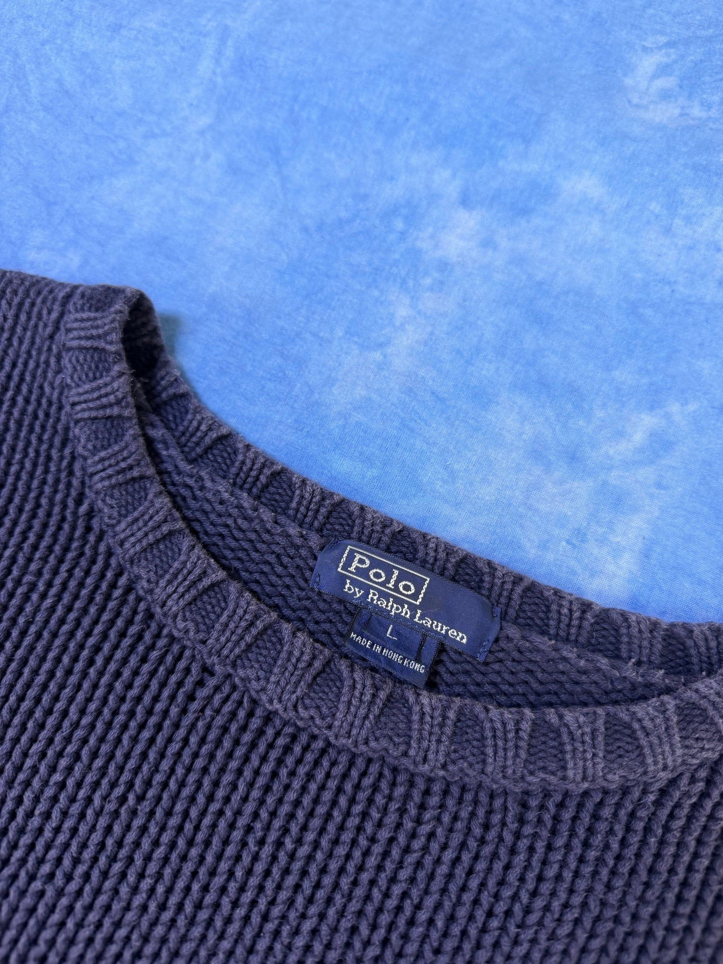 Sweterek Polo Ralph Lauren USA Flag 80s L