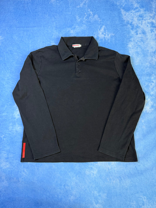 Longsleeve Polo Prada Milano 2000s L