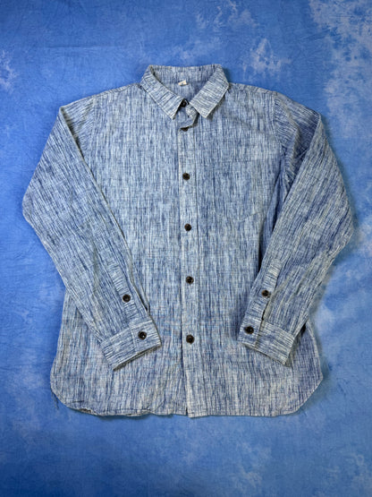 Koszula Pure Blue Japan 6oz Kasuri Chambray L