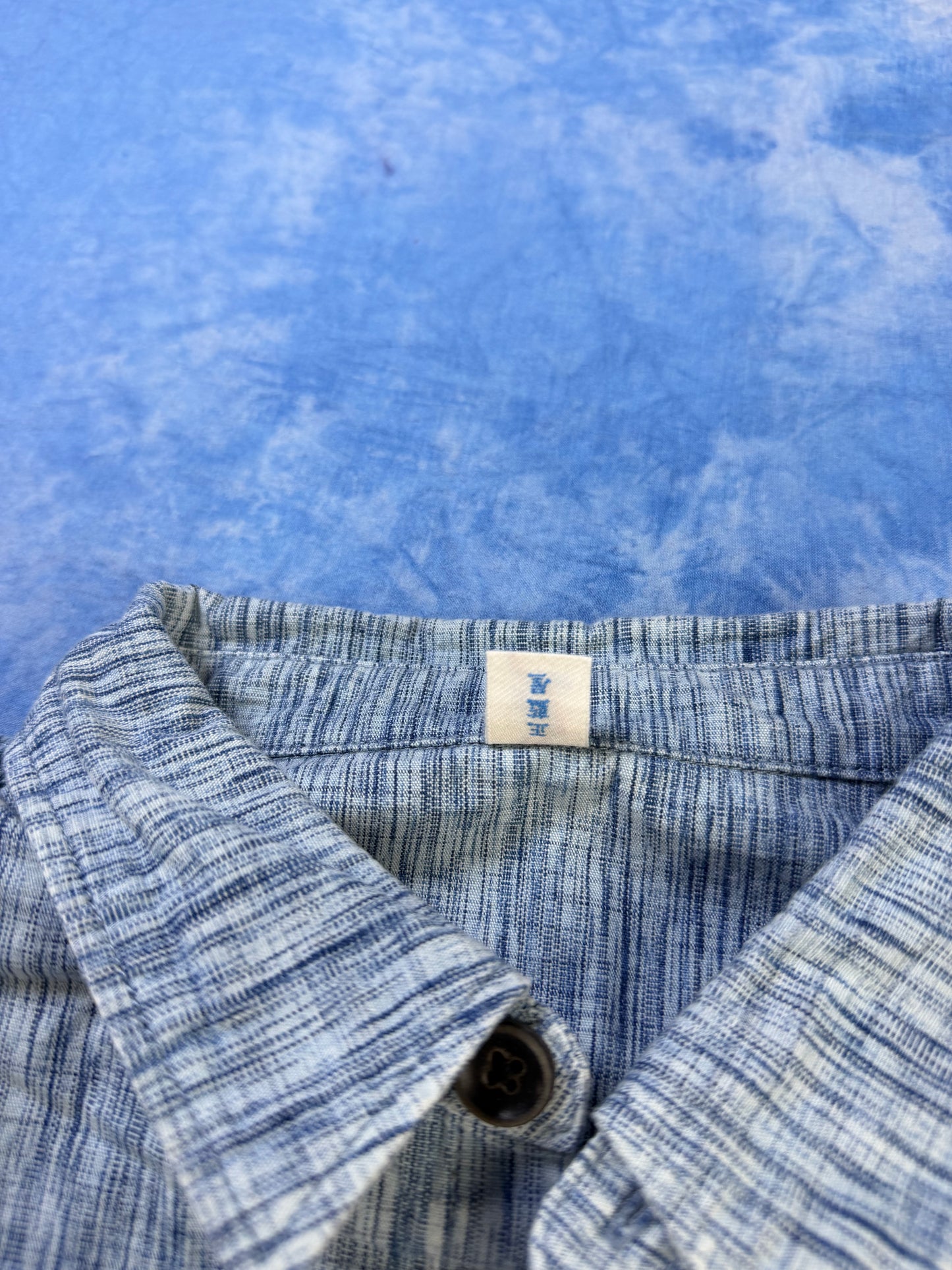 Koszula Pure Blue Japan 6oz Kasuri Chambray L