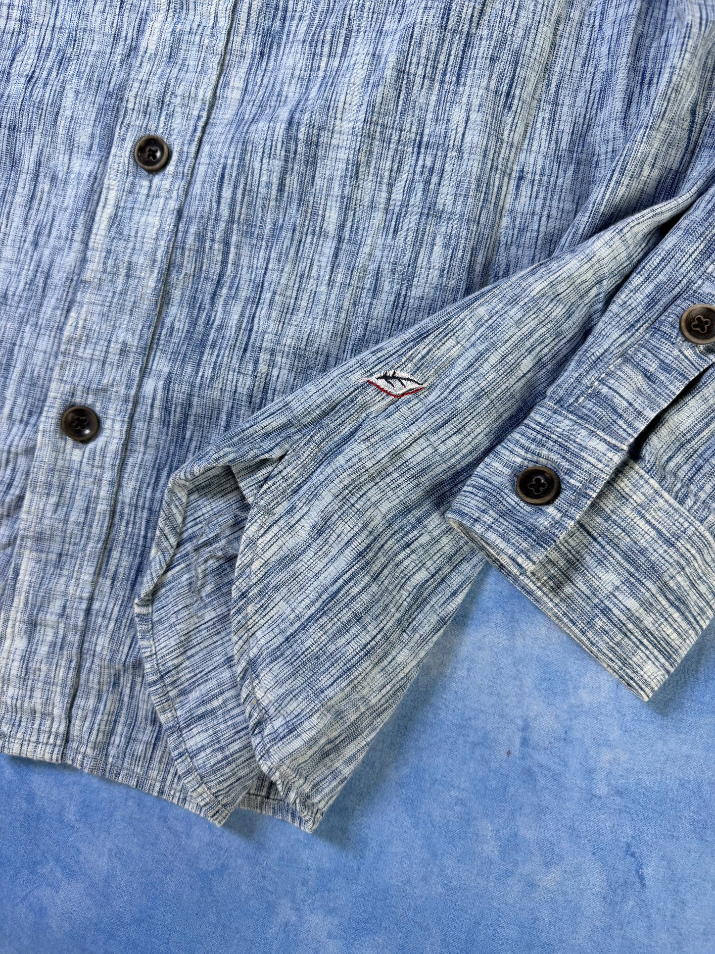 Koszula Pure Blue Japan 6oz Kasuri Chambray L