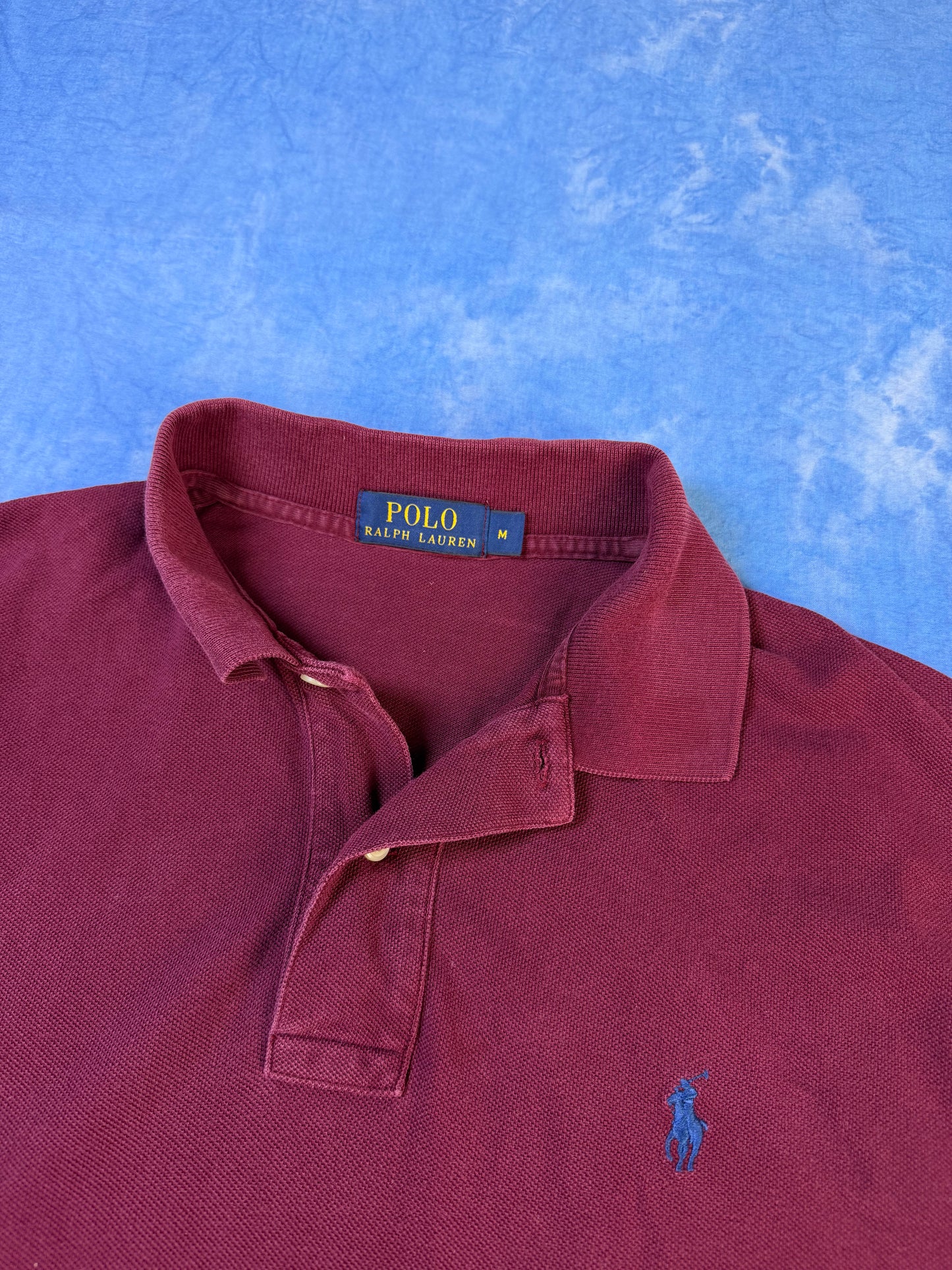 Koszulka Polo Ralph Lauren Burgundowa M