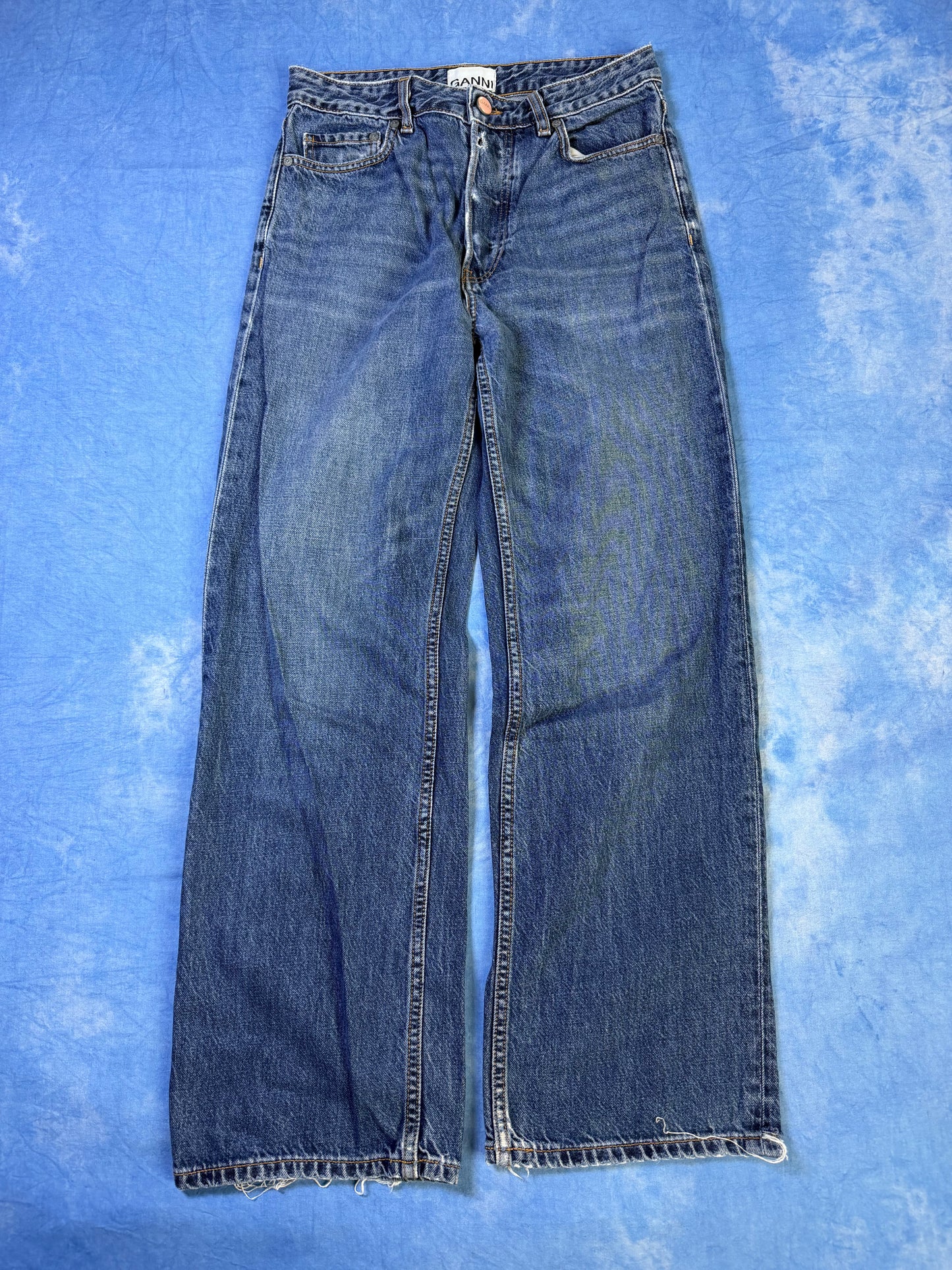Damskie Jeansy Ganni Izey XS