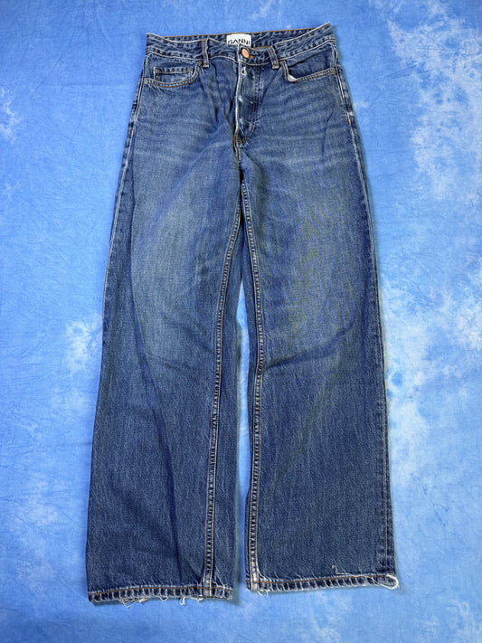 Damskie Jeansy Ganni Izey XS