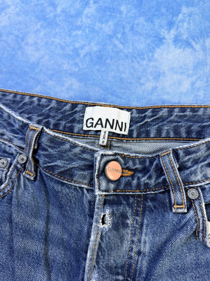Damskie Jeansy Ganni Izey XS