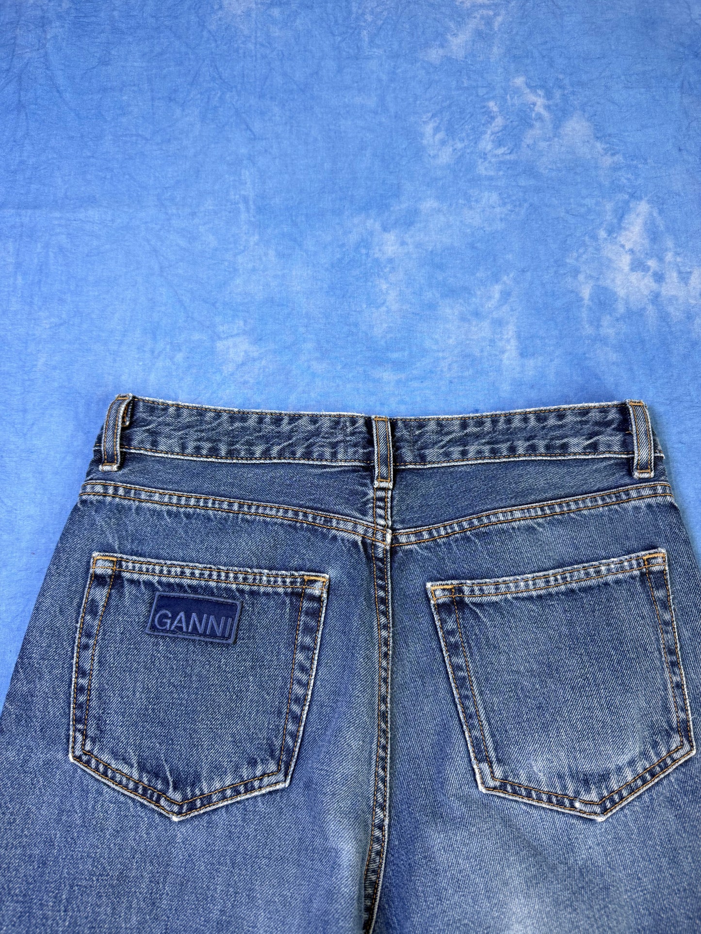 Damskie Jeansy Ganni Izey XS