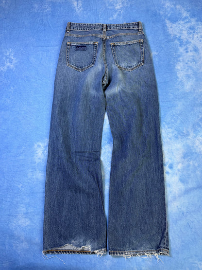 Damskie Jeansy Ganni Izey XS