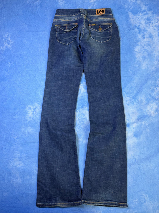 Damskie Dzwony Lee Leola 2000s XS