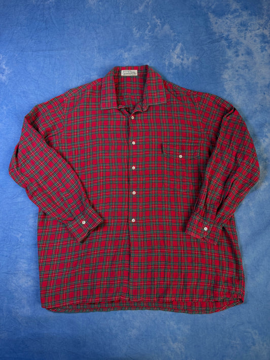Koszula w Kratę Gianni Versace 90s XL