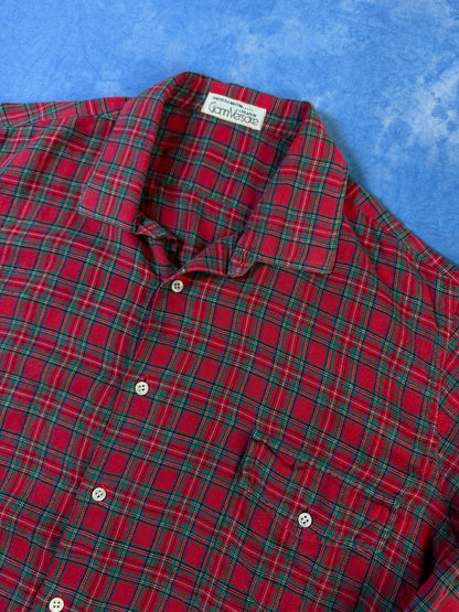 Koszula w Kratę Gianni Versace 90s XL