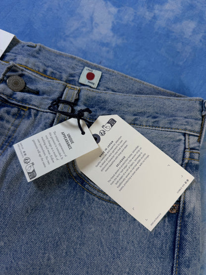 Jeansy Selvedge Levi's 501 Blue Tab Made in Japan Patchwork 2024 S/M
