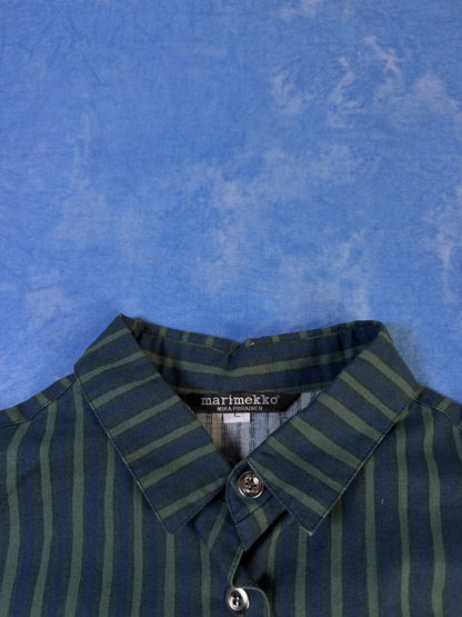 Damska Koszula w Paski Marimekko 2000s M/L