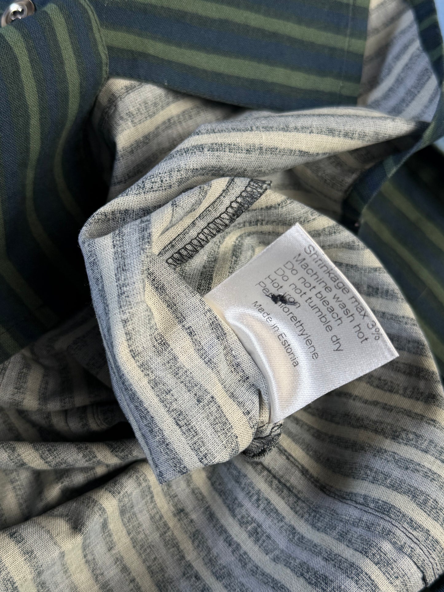 Damska Koszula w Paski Marimekko 2000s M/L