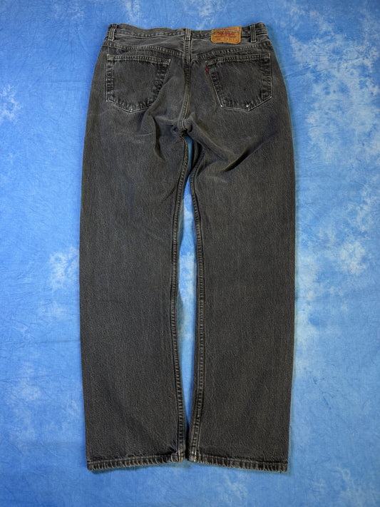 Jeansy Grafitowe Levi's 501 Made in USA 1992 M